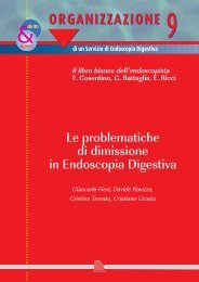Le problematiche di dimissione in Endoscopia Digestiva