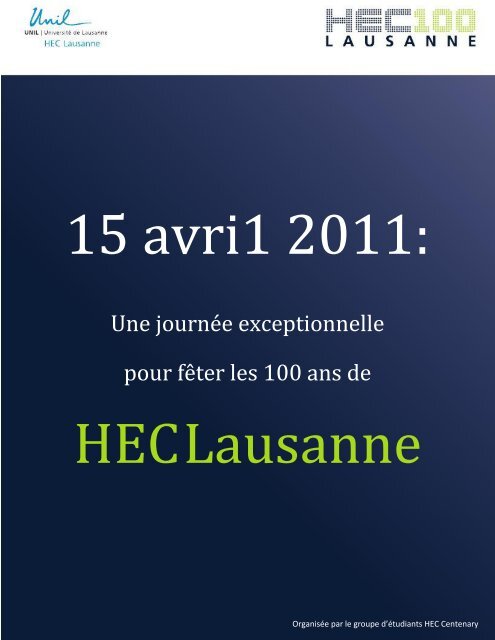 leaflet-hec-centenary-3 - UniversitÃ© de Lausanne