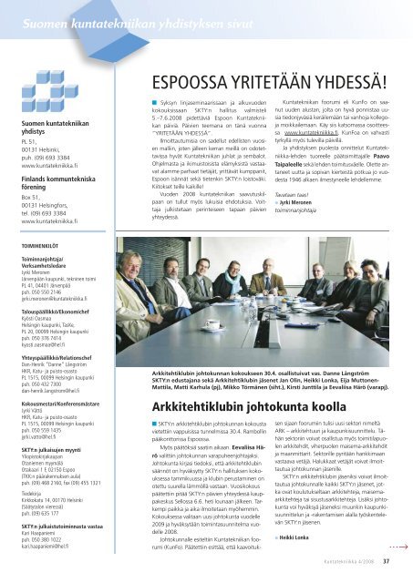 Lataa (pdf) - Kuntatekniikka