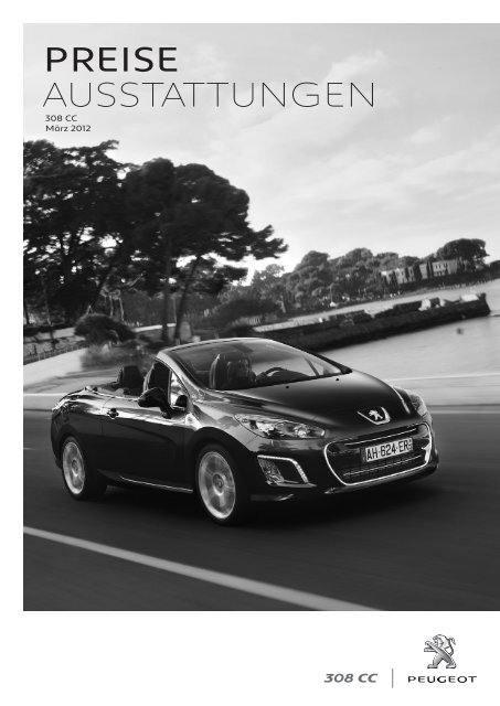 Peugeot 308 Cc Preisliste Pdf