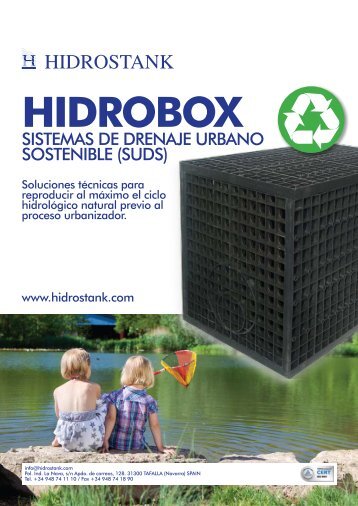 SUDS/ Sistemas de infiltración Hidrobox - Hidrostank