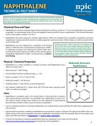 Naphthalene Technical Fact Sheet - National Pesticide Information ...