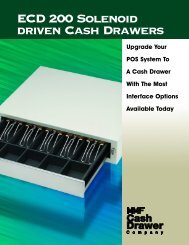 ECD 200 Solenoid driven Cash Drawers - Mobile ID Solutions