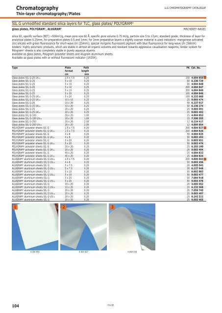 Chromatography - Bartelt