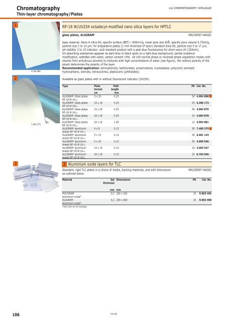 Chromatography - Bartelt