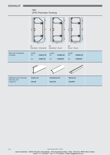 General Catalogue 2007 - Ibemo Kazakhstan Ltd