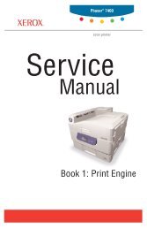 Phaser Â® 7400 Color Printer Service Manual ... - HPI Technologies