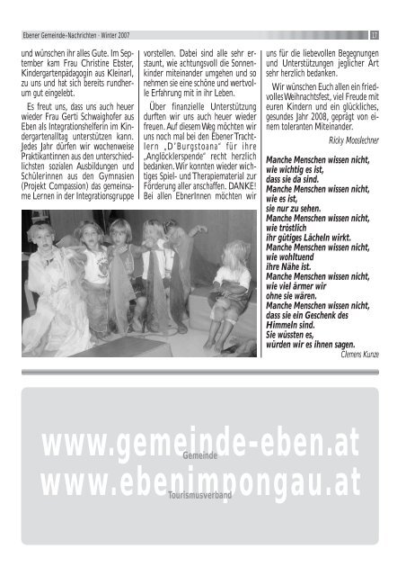 Gemeinde-Nachrichten - Gemeinde Eben