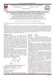 Sani Ali. Audu et al. IRJP 2012, 3 (8) INTERNATIONAL RESEARCH ...