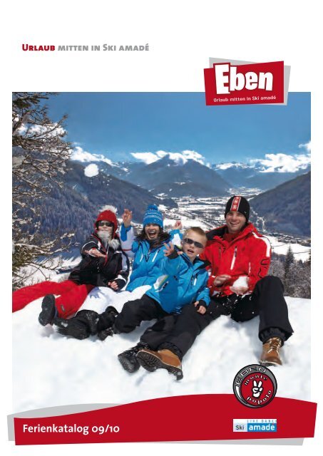 Ferienkatalog 09/10 - Eben im Pongau