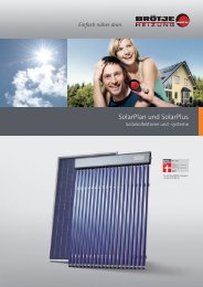 Solarplan und Solarplus - Brötje