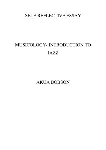 Examples Of High School Essays Selfreflective Essay Musicology Enjoy Jazz Essay Examples For High School Students also Science Essay Questions Selfreflective Essay On Jazz Enjoy Jazz Paper Vs Essay