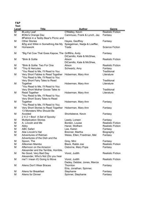 Books To Read On Level M Pdf Books To Read On Level M Pdf