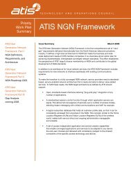 ATIS NgN Framework