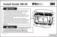 Install Guide 3M-30 - Radio Thermostat