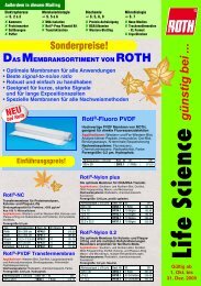 Schlauchverbinder ROTILABO® gerade Form mit konischen Enden