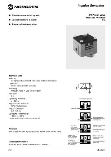 Impulse Generator - Air controls and compressors ltd