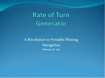 Rate of Turn Generator