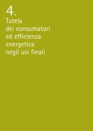 Tutela dei consumatori ed efficienza energetica negli usi finali