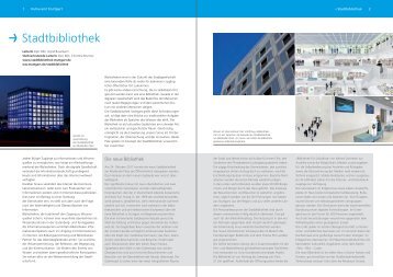 Kultur und Medienbericht 2012 (pdf) - Stadtbibliothek Stuttgart