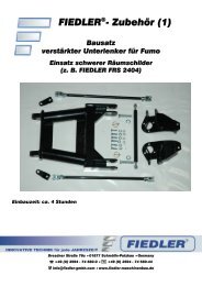 FIEDLER®- Zubehör (1) - Fiedler Maschinenbau und ...