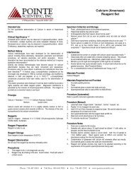 Calcium (Arsenazo) Reagent Set - BrandSD