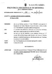 determinazione dirigenziale n. 58 del 10 luglio 2012