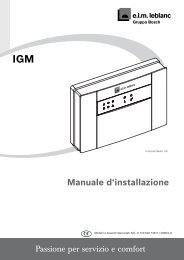 Manuale d'installazione - Bosch