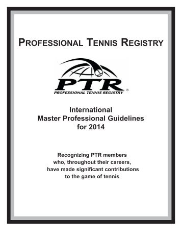 Read More - Professional Tennis Registry