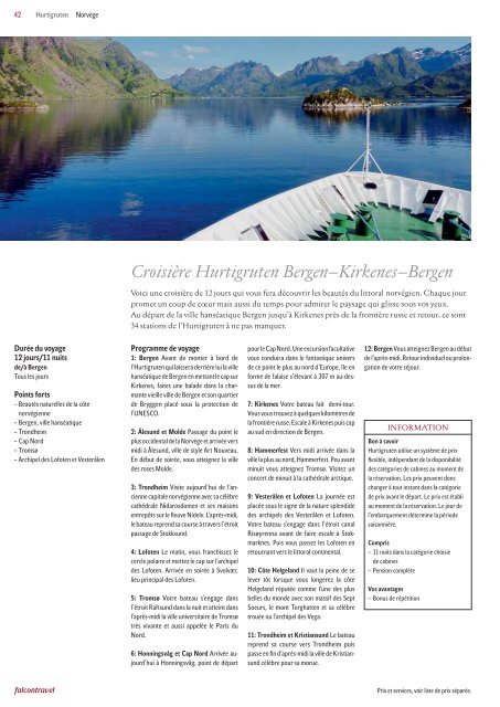 avec Hurtigruten - Travelhouse