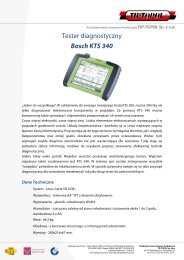 Tester diagnostyczny Bosch KTS 340 - TIPTOPOL