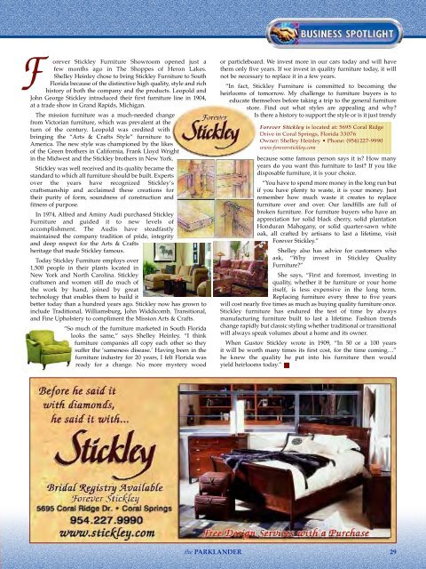 June 2006 - The Parklander Magazine