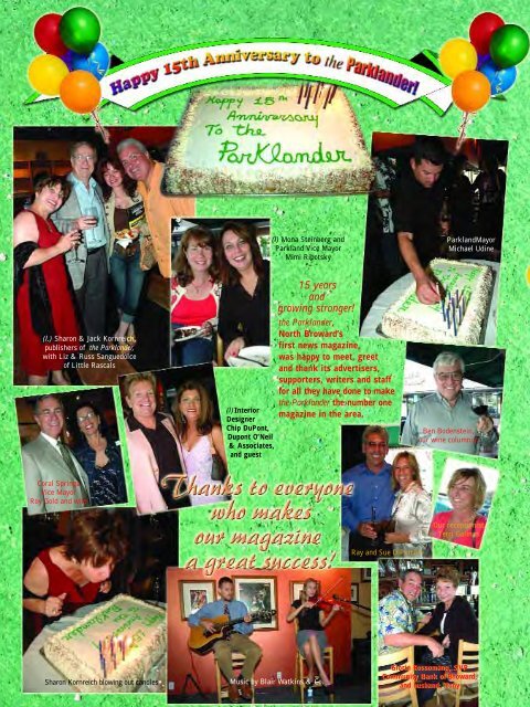 June 2006 - The Parklander Magazine