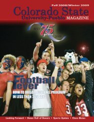 Fall 2009 - Colorado State University-Pueblo