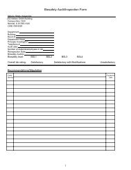 Biosafety Audit/Inspection Form - Environmental Health & Safety