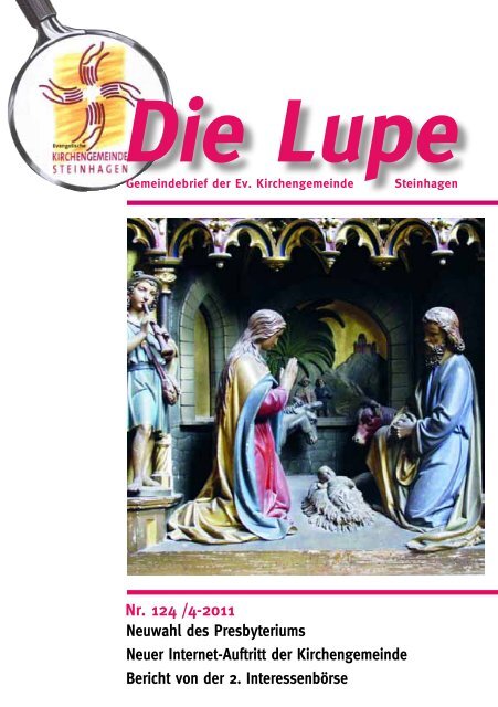 Die Lupe 04/2011 - Evangelische Kirchengemeinde Steinhagen