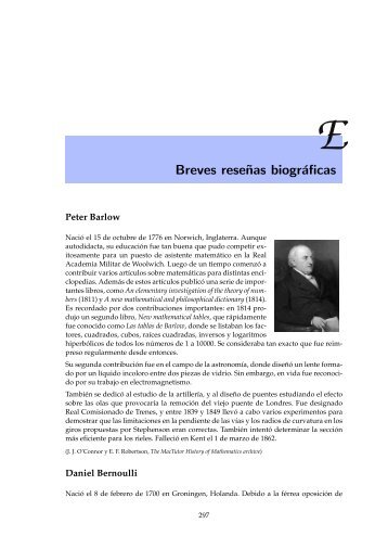 Breves reseñas biográficas - Departamento de Ingeniería Eléctrica y ...