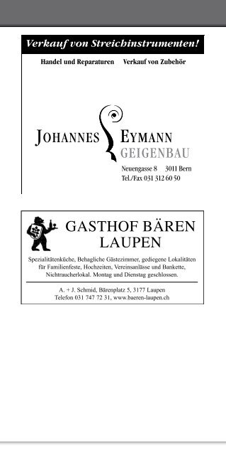 Programm Saison 2009/10 (PDF) - Berner Kammerorchester