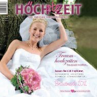 Traum- hochzeiten - Das Hochzeitsmagazin Höchste Zeit