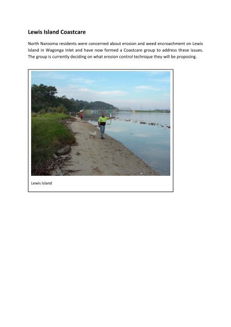 eurobodalla landcare pictorial report 2009/10 - Southern Rivers ...