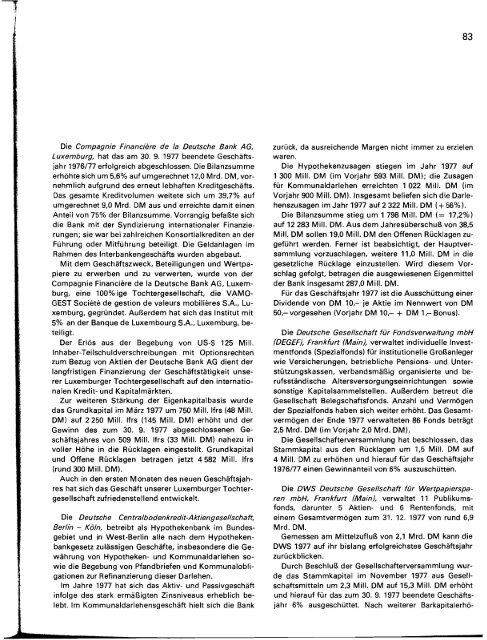 1977 - Historische Gesellschaft der Deutschen Bank e.V.