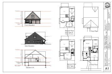 Architectural Plans/Elevations