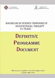 Definitive Programme Document & Syllabus - Department of ...