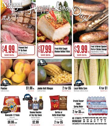 Download a PDF version of our print ad - Nugget Market