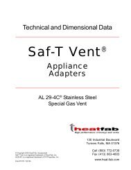 Appliance Adapters - INDUSTRIAL HEATER