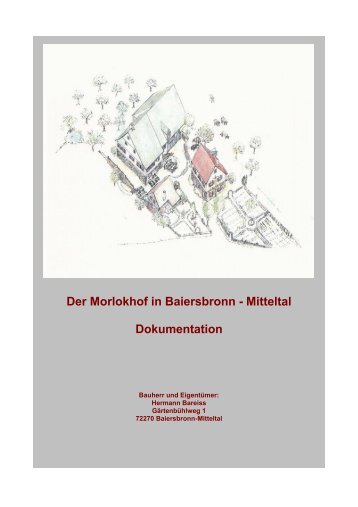 Der Morlokhof in Baiersbronn - Mitteltal Dokumentation