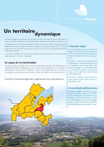 Un territoire - Annemasse agglo