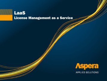 License Management as a Service (LMaaS) - iaitam