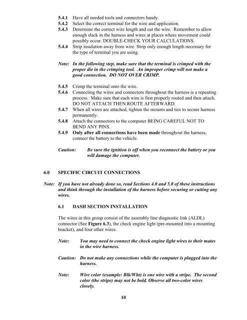 View PDF - Painless Wiring