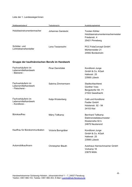 Leistungswettbewerb des Deutschen Handwerks